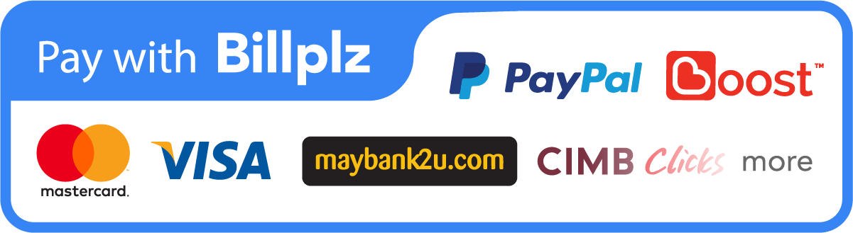 Bayar Secara Online Transfer FPX (Barang sampai 2-4 hari)